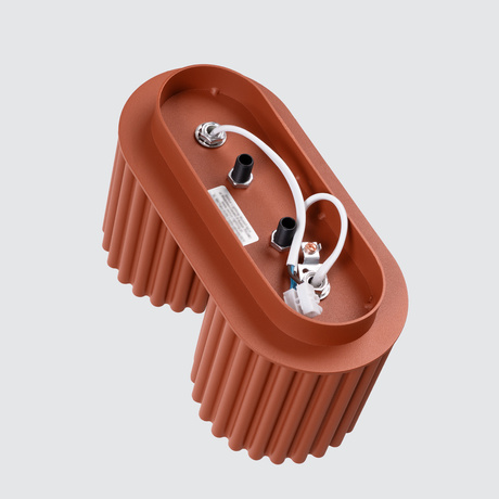 Plafond AURA 2 roter Ocker GU10