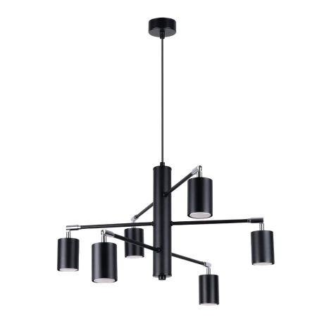 Kronleuchter LEMMI 6 schwarz