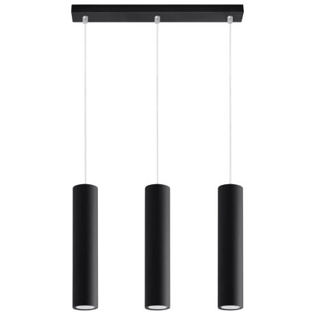 Hängeleuchte LAGOS 3L schwarz