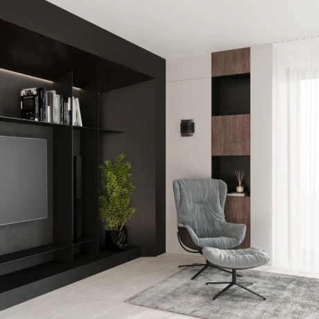 Wandleuchte HESTIA schwarz