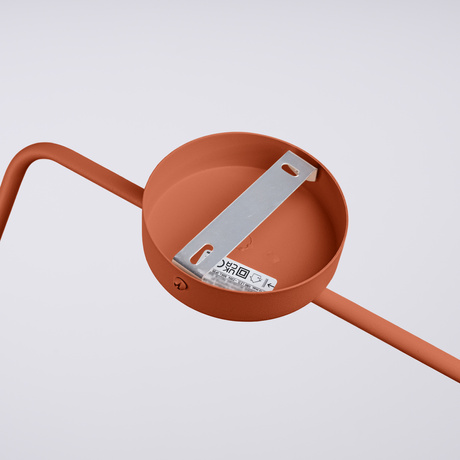 Wandleuchte NOX roter Ocker