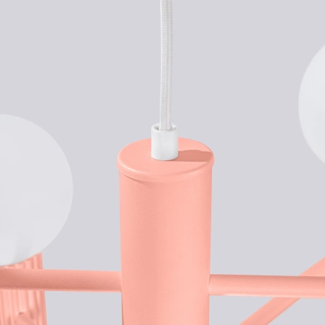 Kronleuchter HALO 6 apricot