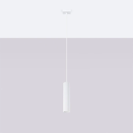 Pendelleuchte KARBON 1 weiß
