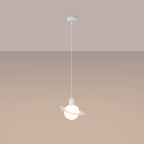 Pendelleuchte HYPERION 1 Weiß