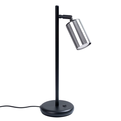 Tischlampe WINX schwarz/chrom