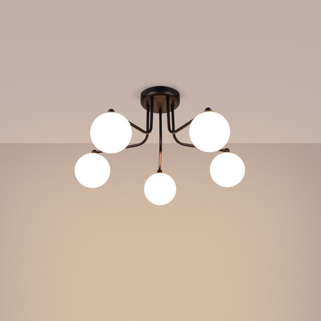 Kronleuchter ASTRAL 5 schwarz