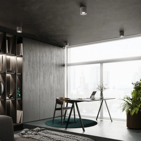 Deckenleuchte MIKA grau