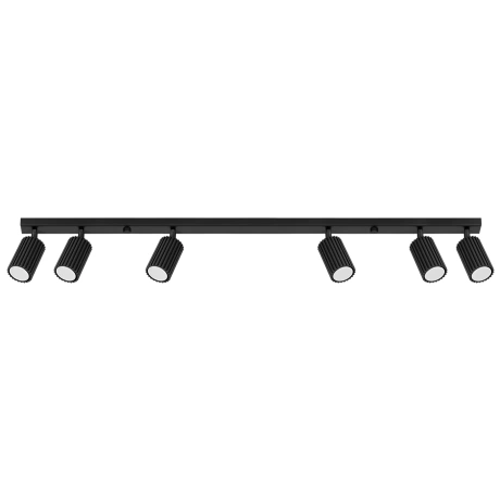 Plafond KARBON 6L schwarz