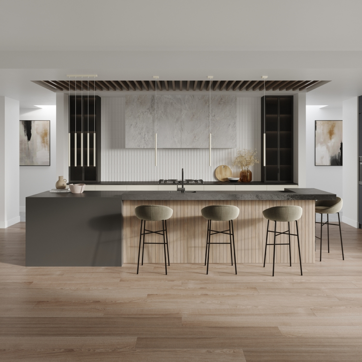 Wandleuchte PASTELO 2 beige