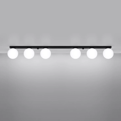 Deckenleuchte YOLI 6 schwarz