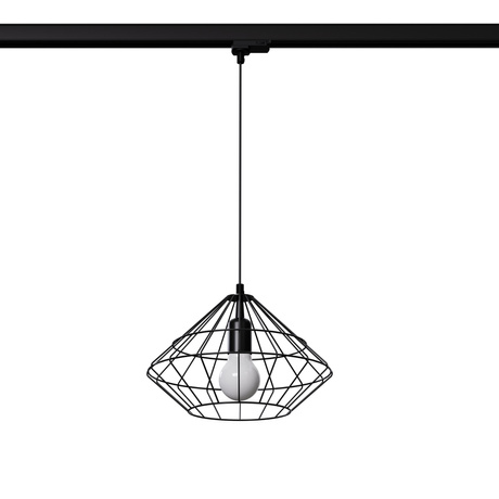 Pendelleuchte Umberto schwarz E27 3000K 7,5W 620lm
