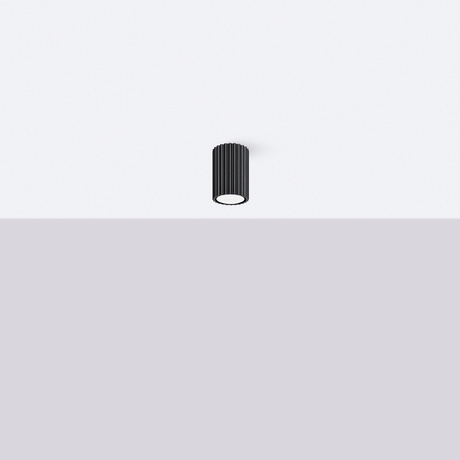 Plafond KARBON 10 schwarz