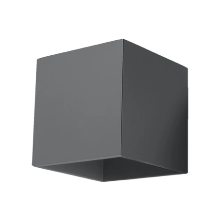Wandleuchte QUAD 1 anthrazit