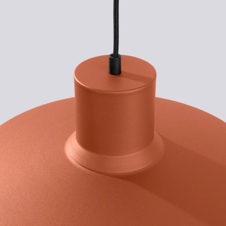 Pendelleuchte BILO roter Ocker