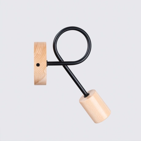 Wandlampe EMBER Schwarz