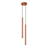 Pendelleuchte PASTELO 2 roter Ocker