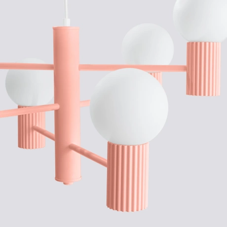 Kronleuchter HALO 6 apricot