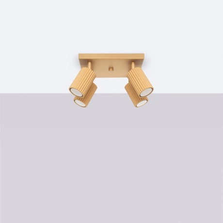 Plafond KARBON 4 golden