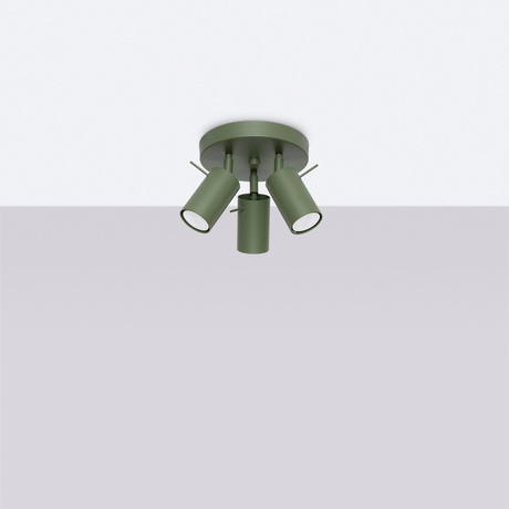 Plafond RING 3P olivgrün