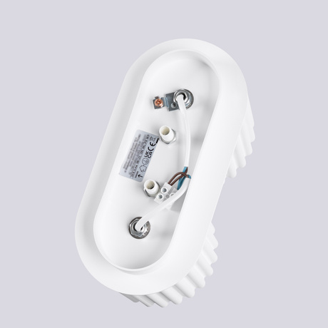 Plafond AURA 2 weiß GU10