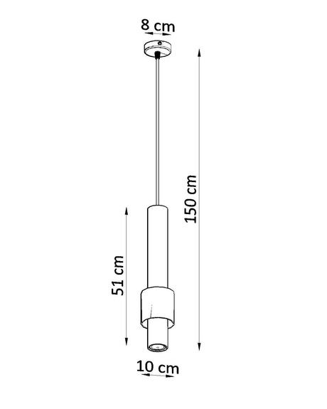 Pendelleuchte SHIZAR weiß