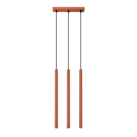 Pendelleuchte PASTELO 3 roter Ocker