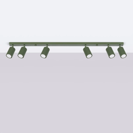 Plafond KARBON 6L olivgrün