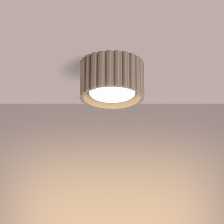 Plafond AURA 1 taupe Gx53