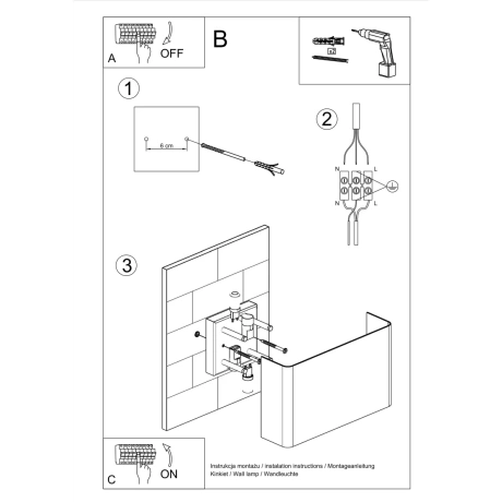 Wandleuchte COPERTURA
