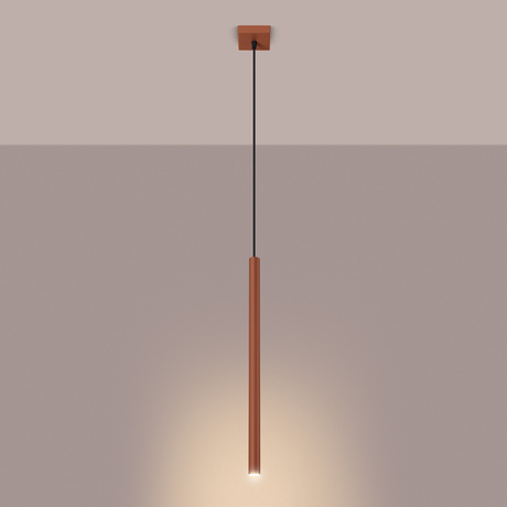 Pendelleuchte PASTELO 1 roter Ocker