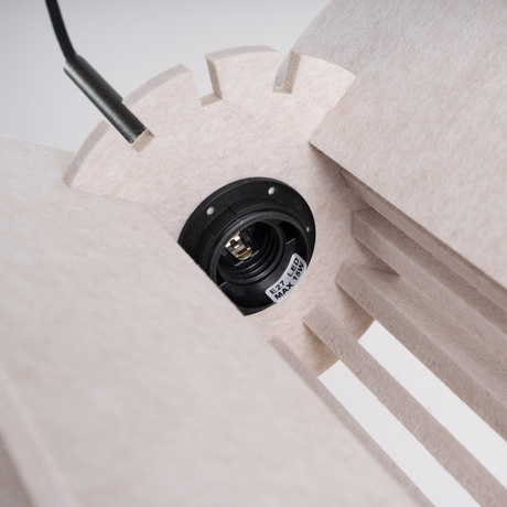 Pendelleuchte MULA 27 beige