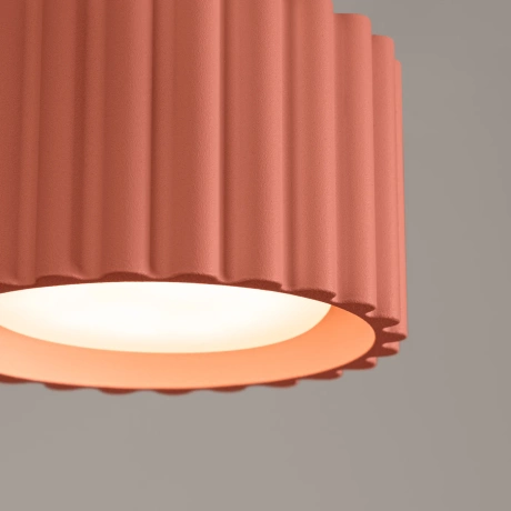 Plafond AURA 1 apricot Gx53