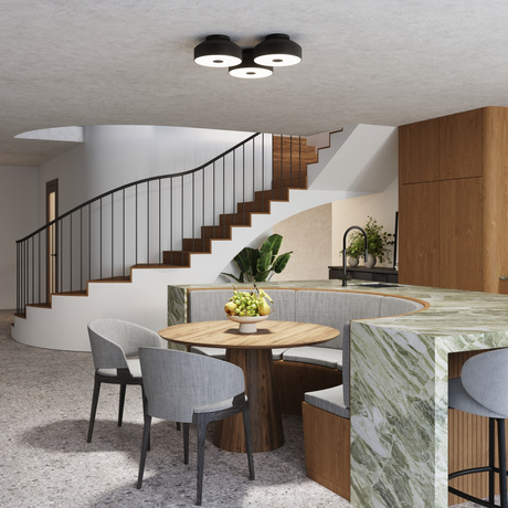 Plafond OMIQ schwarz