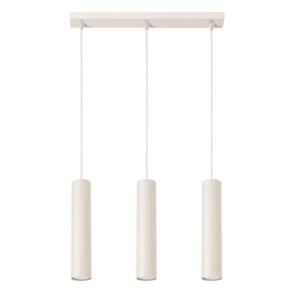 Pendelleuchte LAGOS 3L beige