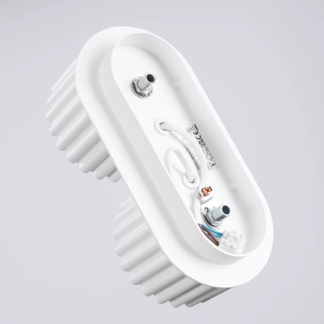 Plafond AURA 2 weiß Gx53