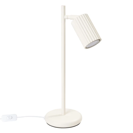 Tischlampe KARBON beige