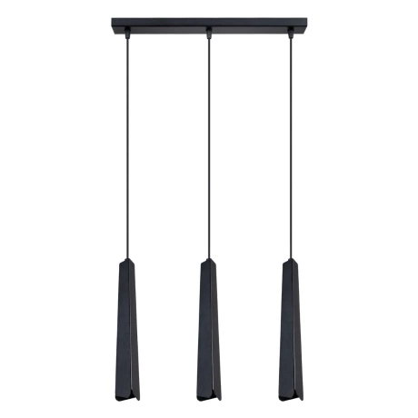 Hängeleuchte PRYSM 3L schwarz