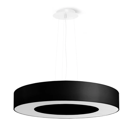 Kronleuchter SATURNO SLIM 50 schwarz