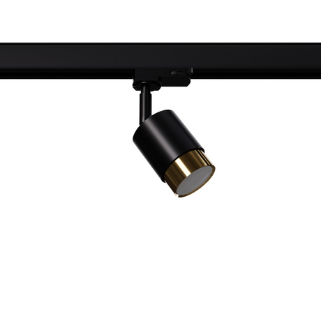 Wandleuchte NERO schwarz/golden GU10 4000K 7W 530lm