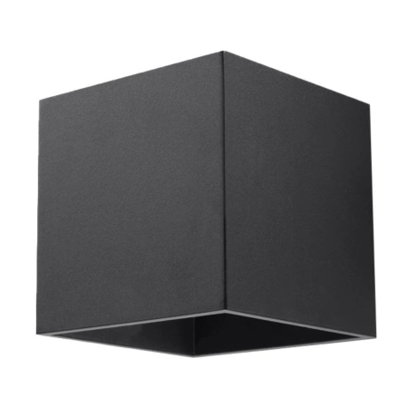 Wandleuchte QUAD 1 schwarz