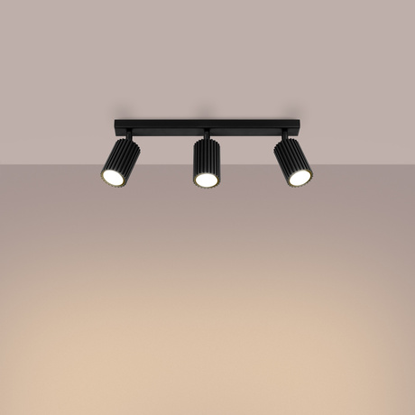 Plafond KARBON 3L schwarz