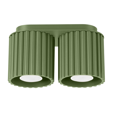 Plafond AURA 2 olivgrün GU10