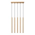 Pendelleuchten PASTELO 5L golden