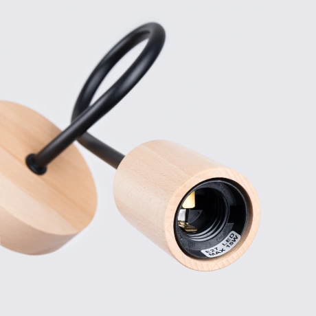 Wandlampe EMBER Schwarz