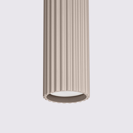 Pendelleuchte KARBON 1 taupe