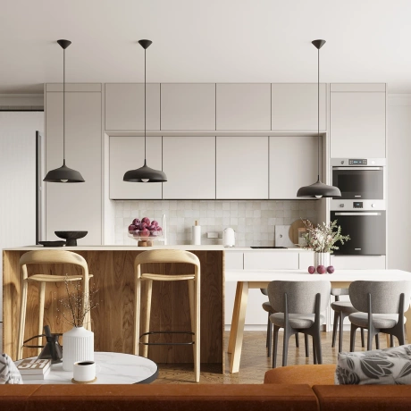 Pendelleuchte GINA Schwarz