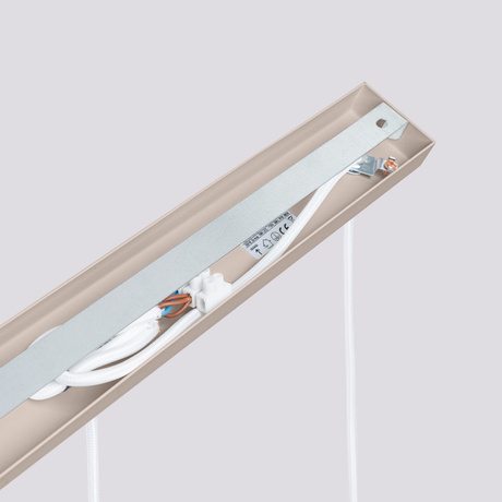 Pendelleuchte KARBON 3L taupe