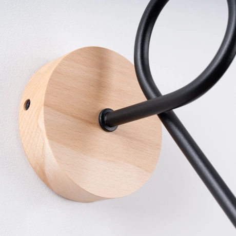 Wandlampe EMBER Schwarz