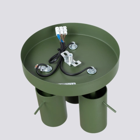 Plafond RING 3P olivgrün