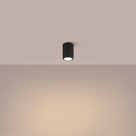 Plafond KARBON 10 schwarz